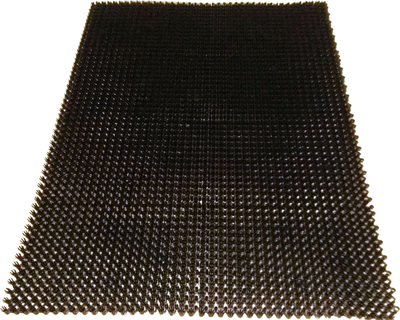 Коврик грязезащитный No Brand 0.55x0.78м 16мм (черный)