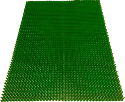 Коврик грязезащитный No Brand 0.55x0.78м 16мм (зеленый)