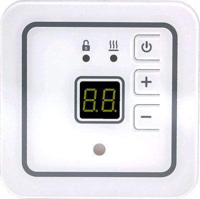 Терморегулятор для теплого пола ЭргоЛайт ТР-ARROTONDATO (белый)
