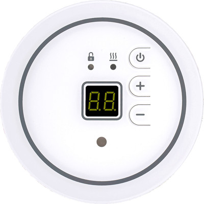 Терморегулятор для теплого пола ЭргоЛайт ТР-ROTONDO (белый)