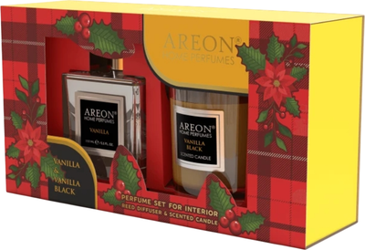 Ароматический набор Areon Home Perfume Vanilla+Vanilla Black / ARE-SHP4