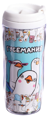 Пазл Puzzle Time В термостакане. Гусемания / 10742999 (80эл)