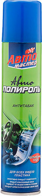 Полироль для салона авто Автомастер Антитабак 45-178 / 5-07.05.016.12 (180мл)