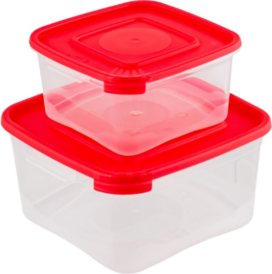 Набор контейнеров Полимербыт Каскад / 4367002 (2шт)