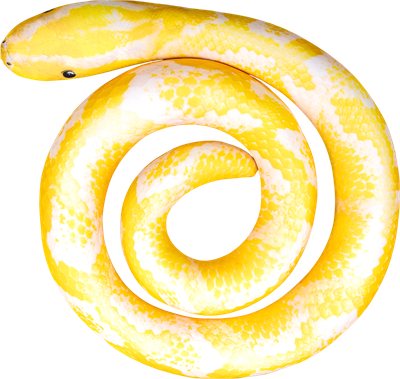 Мягкая игрушка Leader Toys Змея спираль / МТ11027 (желтый)