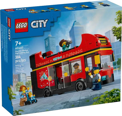 Конструктор Lego City Красный двухэтажный экскурсионный автобус 60407