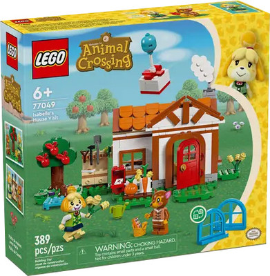 Конструктор Lego Animal Crossing Посещение дома Изабель 77049