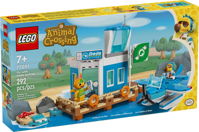 Конструктор Lego Animal Crossing Летайте с авиакомпанией Додо 77051
