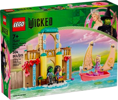 Конструктор Lego Wicked Глинда, Эльфаба и Несса Роуз в университете Шиз 75681