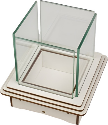 Подсвечник Woody 08347 (белый)