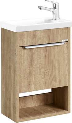 Тумба под умывальник Акватон Хоуп 40 / 1A287101HP6C0 (орех)