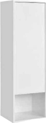 Шкаф-полупенал для ванной Акватон Хоуп / 1A287503HP2B0 (белый матовый)