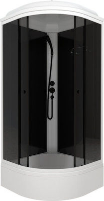 Душевая кабина Triton Грэй-Блэк B 90х90