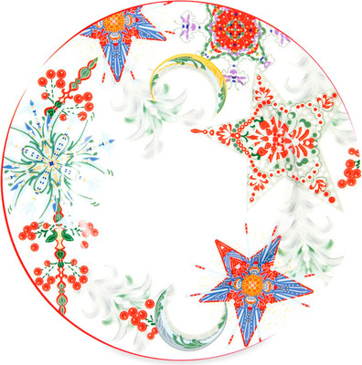 Набор тарелок Mix&Match Home Счастливая Звезда MHCNPO30188-4 (4шт)