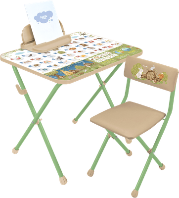 Комплект мебели с детским столом Ника КП2/А2 Азбука