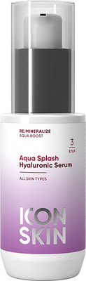 Сыворотка для лица Icon Skin Aqua Splash Hyaluronic Увлажняющая (30мл)
