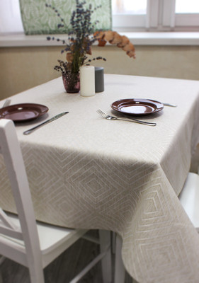 Скатерть Моготекс 06ШС205-42-КВ 3425-05 рис. 2604/010101 (150x110)