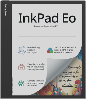 Электронная книга PocketBook 1042 InkPad Eo / PB1042-M-CIS (Mist Grey)