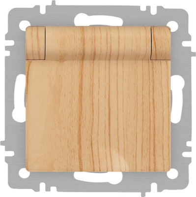 Розетка INTRO Accent 6-203-11 / Б0063479 (сосна)
