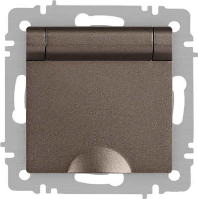 Розетка INTRO Accent 6-203-08 / Б0063436 (бронза)