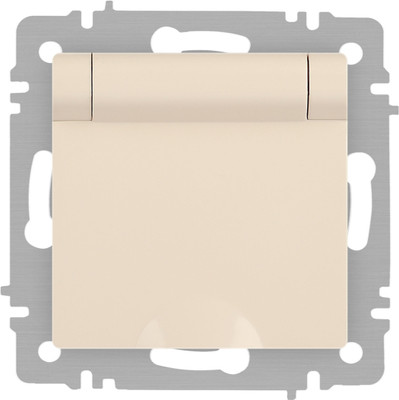 Розетка INTRO Accent 6-203-02 / Б0063716 (слоновая кость)