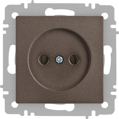 Розетка INTRO Accent 6-201-08 / Б0063670 (бронза)