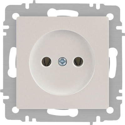 Розетка INTRO Accent 6-201-06 / Б0063667 (перламутр)