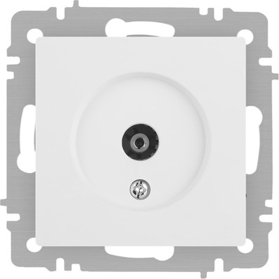 Розетка INTRO Accent 6-301-01М / Б0063603 (белый матовый)