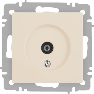 Розетка INTRO Accent 6-301-02 / Б0063605 (слоновая кость)