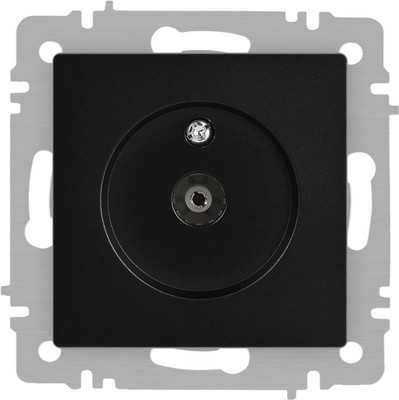 Розетка INTRO Accent 6-301-05 / Б0063611 (антрацит)