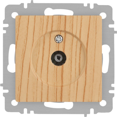 Розетка INTRO Accent 6-301-11 / Б0063622 (сосна)