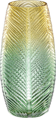 Ваза Elan Gallery 390206 (желтый/зеленый)