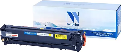 Картридж NV Print NV-CF212A/CE322A/CB542A/716/731 Yellow