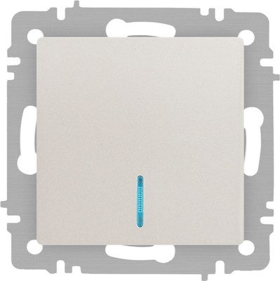 Выключатель INTRO Accent 6-102-06 / Б0063467 (перламутр)