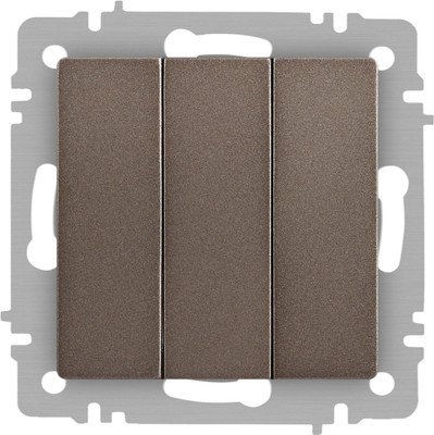 Выключатель INTRO Accent 6-106-08 / Б0063547 (бронза)
