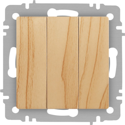 Выключатель INTRO Accent 6-106-11 / Б0063552 (сосна)