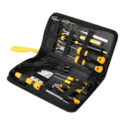 Универсальный набор инструментов Deli EDL-C1013E (13пр, черный/желтый)