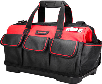 Сумка для инструмента Deli DL430318 (черный/красный)