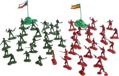 Набор фигурок игровых Sima-Land Солдатики. Мировое сражение 166A-13 / 2617249