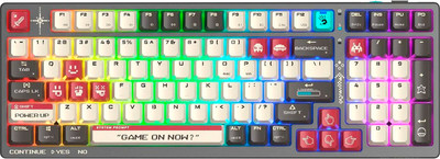 Клавиатура A4Tech Bloody WS98 Pixels Red (темно-серый/белый)