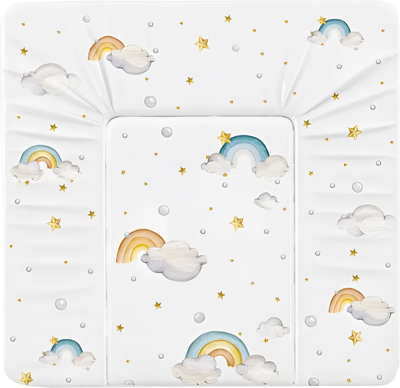 Пеленальный матрас GLOBEX Радуга 58x60