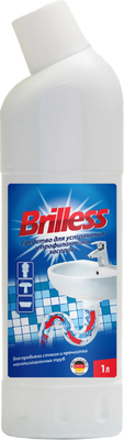 Средство для устранения засоров Brilless Professional (1л)