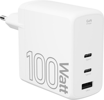 Адаптер питания сетевой Lyambda LJC-100-2C1A (белый)