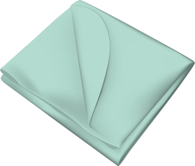 Клеенка детская Inseense Подкладная с ПВХ покрытием / Ins0507kl7 (бирюзовый)