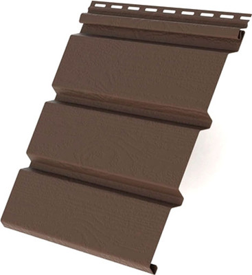 Софит для крыши Grand Line Т4 без перфорации 3.00 (коричневый RAL 8019)