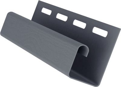 J-профиль Grand Line 3.00 (серый графит)