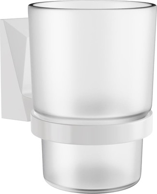 Стакан для зубной щетки и пасты KLEBER Ice KLE-ICE044WT (белый)