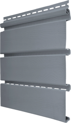 Софит для крыши Grand Line Estetic Classic со скрытой перфорацией 3.0 (серый графит)