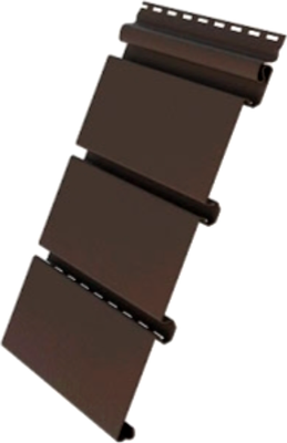 Софит для крыши Grand Line Estetic Premium со скрытой перфорацией 3.0 (коричневый)