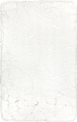 Коврик для ванной FORA Marble FOR-HAP-50-80-MBW (белый/серебристый)